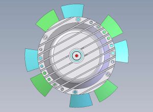 Schukey-Maschine 3d Techn. Zeichnung innen